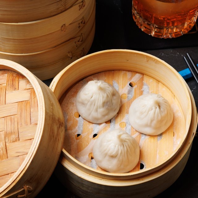 Truffle Xiao Long Bao for brunch are always a good …