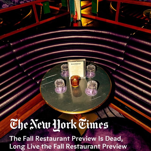 BA53MENT makes its New York Times debut! Honored to be …